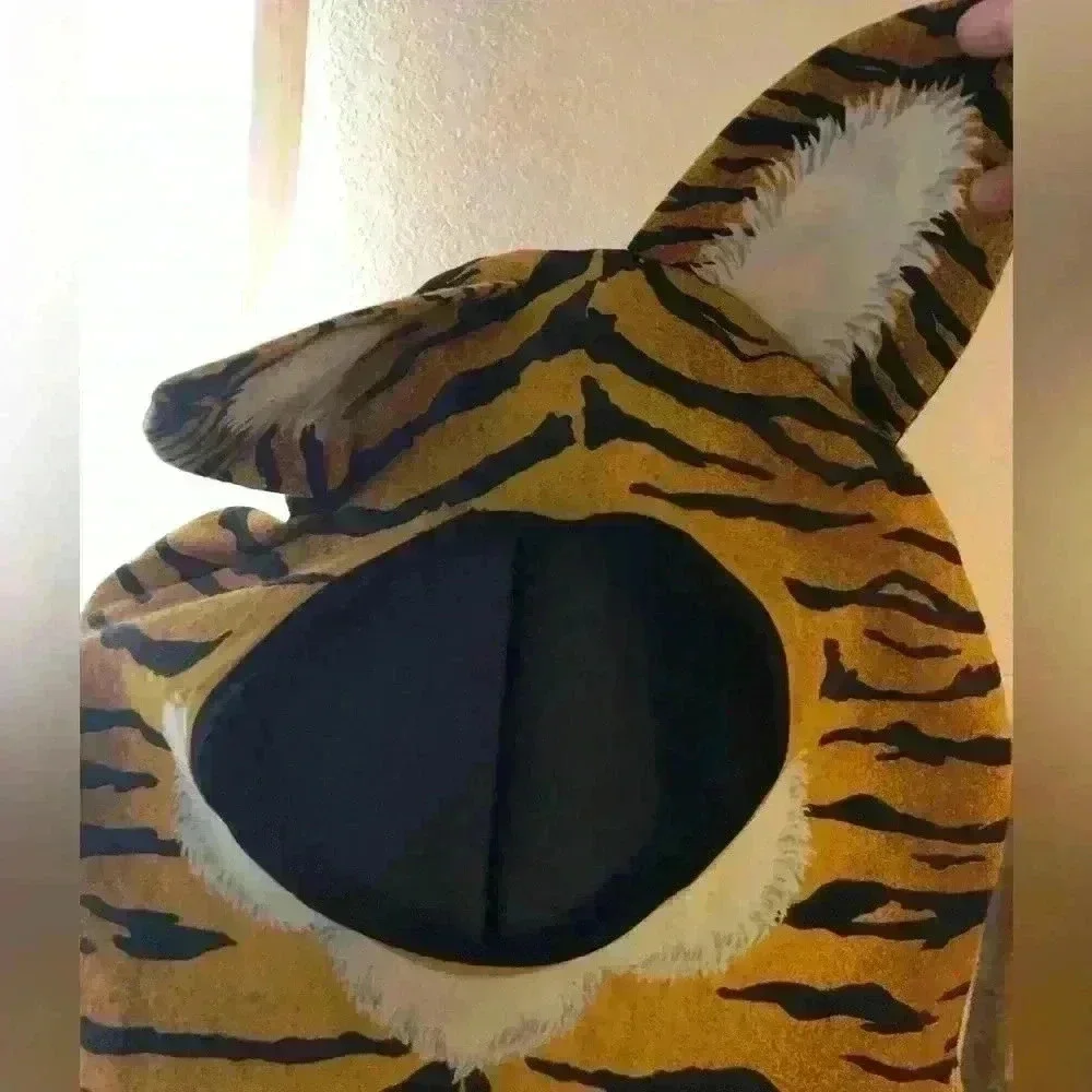 Handmade tiger? tigress? feline Youth Children Halloween Costume Youth Medium?